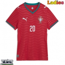 Portugal Joao Cancelo #20 Replica Home Shirt Ladies World Cup 2026 Short Sleeve
